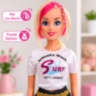 Păpușă muzicală mare 90 cm cu ținută fashion