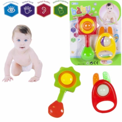 Set 2 Zornăitoare Colorate | image