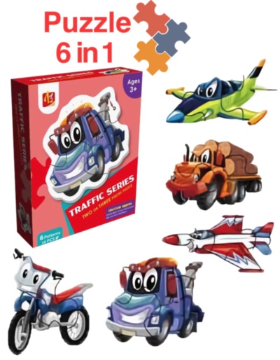 Baby Puzzle 6 în 1 