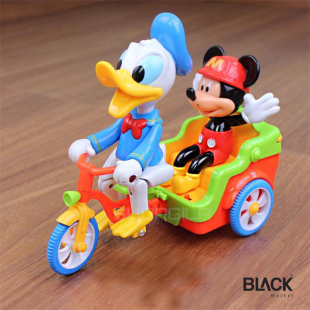 Tricicletă Electrică cu Donald și Mickey