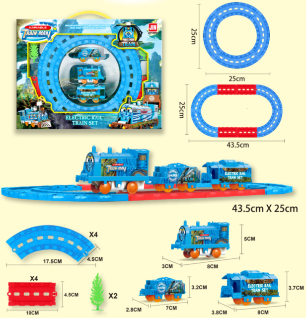 Tren Electric cu Cale Ferată