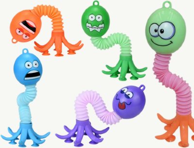 1buc. Caracatiță Extensibilă Amuzantă, cu Cap Detașabil | image