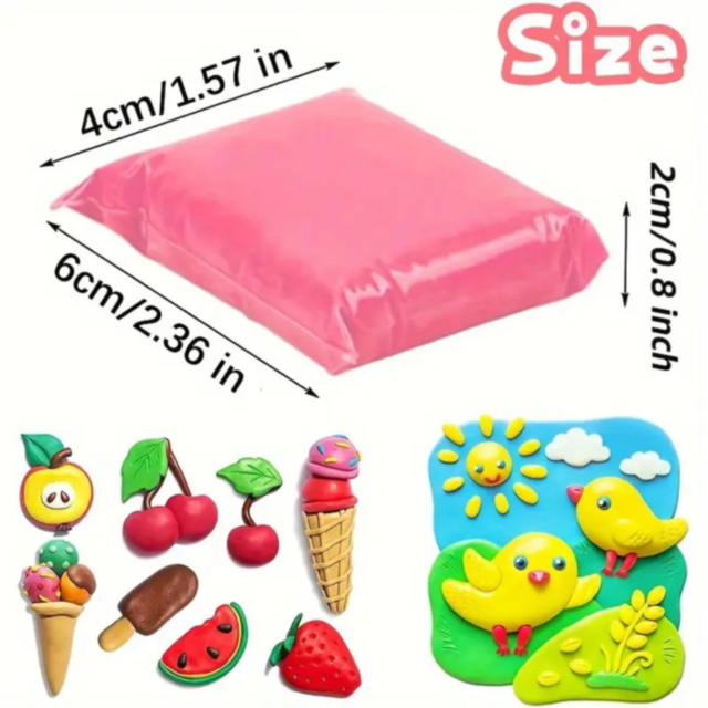 Set Creativ de Plastilină Ușoară – 12 Culori Asortate + Accesorii Modelaj