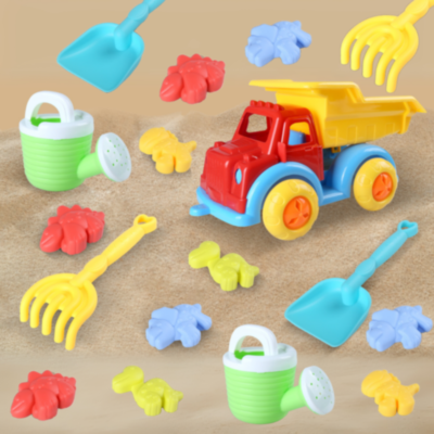 Set Jucării de Plajă cu Camion și Accesorii (culoare aleatorie) | image