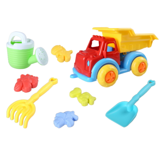 Set Jucării de Plajă cu Camion și Accesorii (culoare aleatorie)