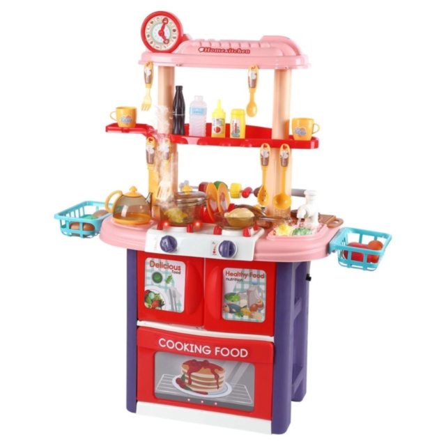 Bucătărie De Jucărie 2 în 1 cu Aburi