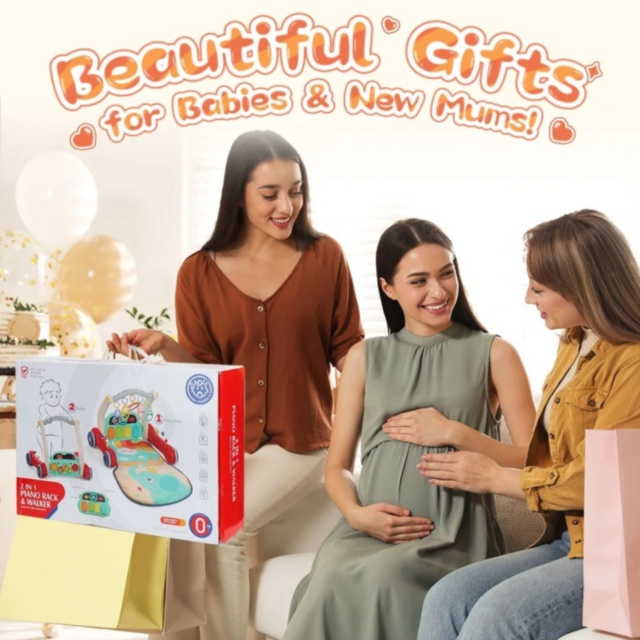 Premergător 2 în 1 cu Pian și Salteluță