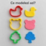 Set plastilină în 8 culori, cu forme și sucitor
