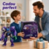 Robot transformabil manual în T-Rex mov cu articulații