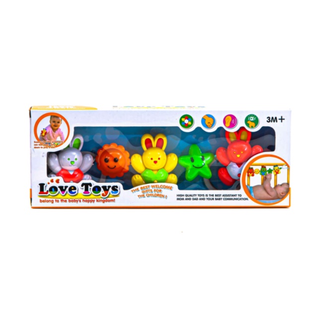 Zornăitoare Iepurași de Agățat la Cărucior