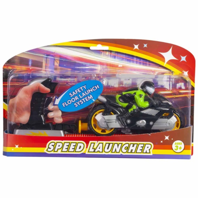 Motocicleta cu Pistol Lansator