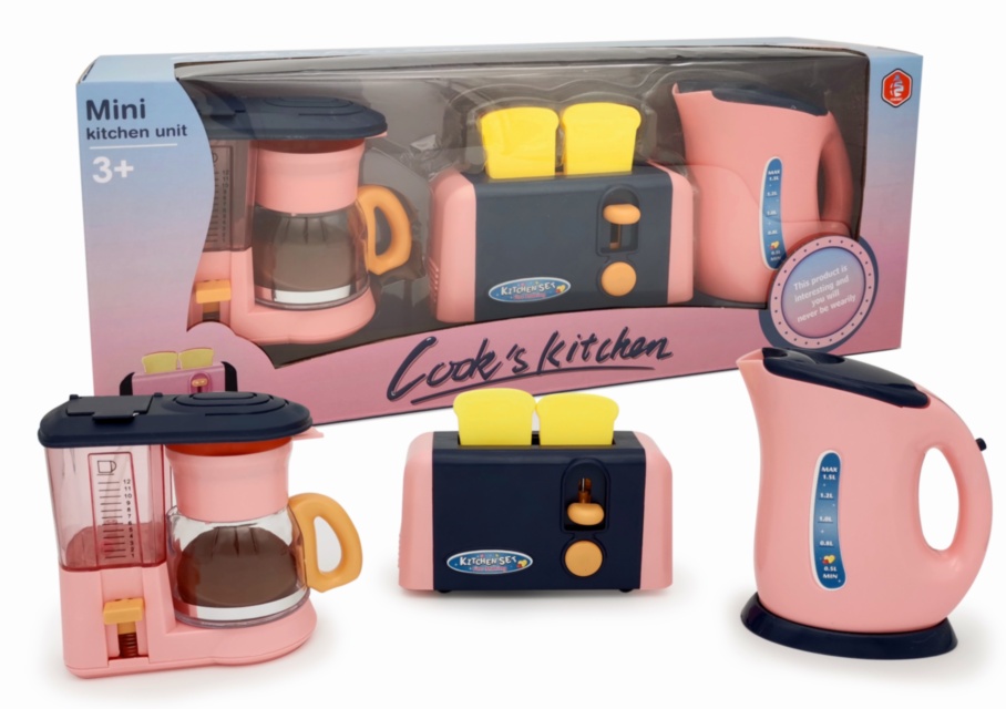 Set 3 Electrocasnice cu Accesorii (fără baterii)