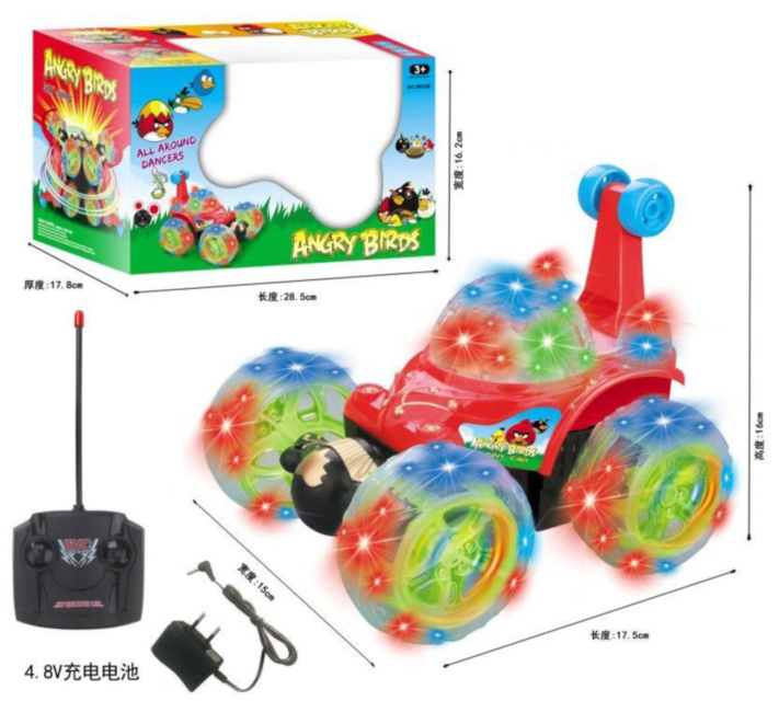 Mașina Nebună Teleghidată cu Baterii Reîncărcabile