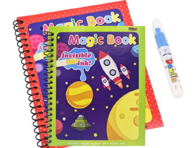 Carte de desen reutilizabilă cu apă - Tema spațială | image