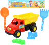 Camion cu 4 Accesorii de Nisip, 34cm 