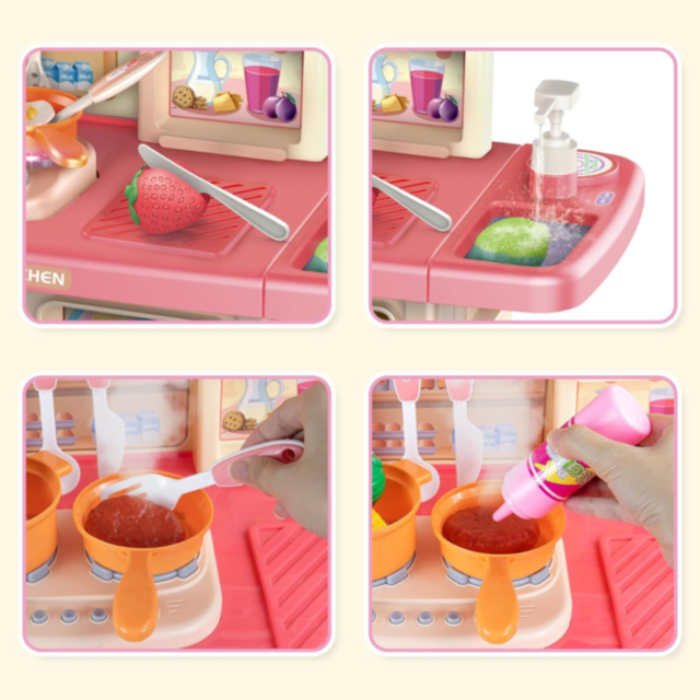 Set de Bucătărie pentru Copii – Joc Imersiv de Gătit