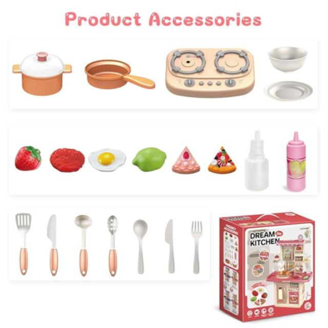 Set de Bucătărie pentru Copii – Joc Imersiv de Gătit