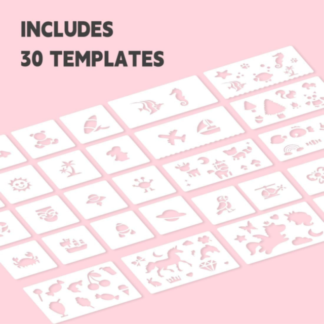 Set de Graffiti Electric pentru Copii - Kit Creativ cu 12 Markere