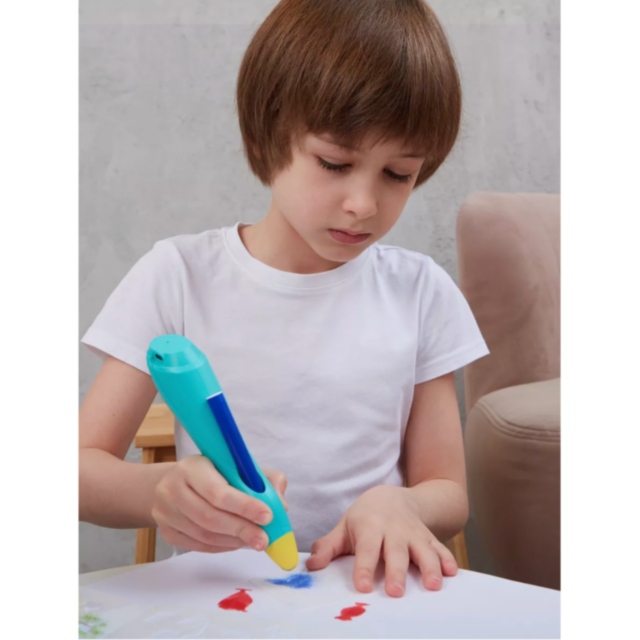 Set de Graffiti Electric pentru Copii - Kit Creativ cu 12 Markere