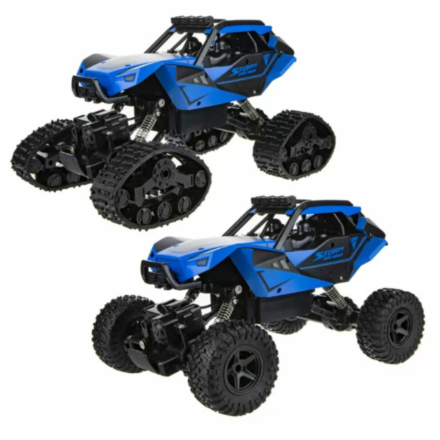 Mașină de Teren Telecomandată cu Roți Interschimbabile - Performanță Off-Road