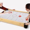 Masă de Air Hockey Compactă pentru Distracție Acasă