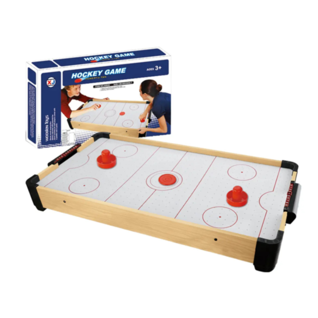 Masă de Air Hockey Compactă pentru Distracție Acasă