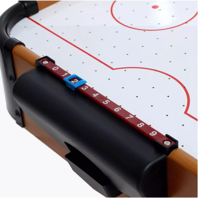 Masă de Air Hockey Compactă pentru Distracție Acasă