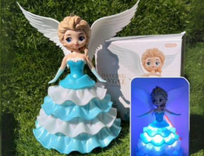 Păpușă Interactivă Zâna de Gheață cu Lumină, Muzică și Mișcare 360° | image