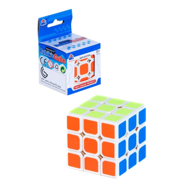 Cub Rubik 3X3, 6cm