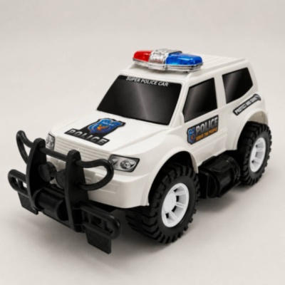 Mașină de poliție SUV cu inerție, lungime 31 cm | image