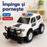 Mașină de poliție SUV cu inerție, lungime 31 cm