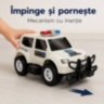 Mașină de poliție SUV cu inerție, lungime 31 cm