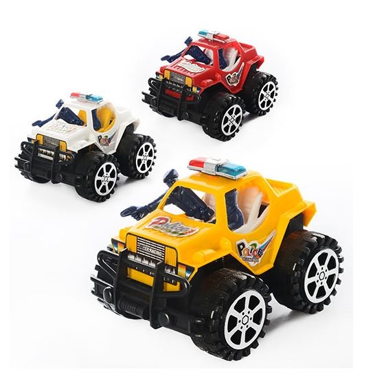 Mașinuța Off Road de Poliție cu Fricțiune, 12cm