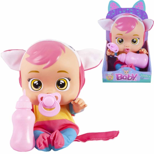 Păpușa Cry Babies cu 4 Sunete Realiste