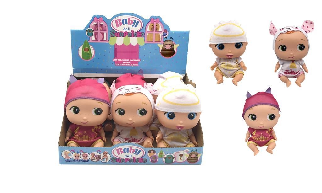 Papușa The Bellies Babies cu 4 sunete realiste 6buc./set