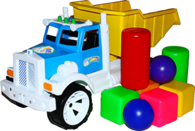 Camion Încărcat cu Cuburi, 46cm  | image