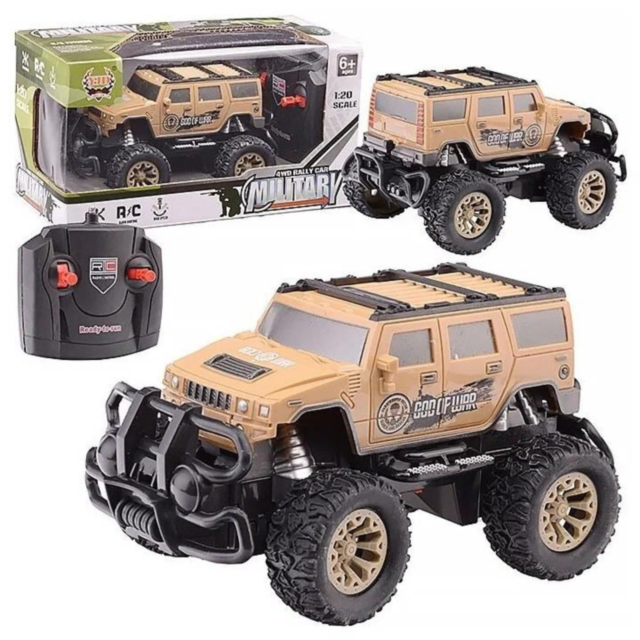 Mașină cu Telecomandă "Military Off-Road" - 27 MHz