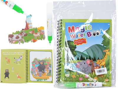 Carte Reutilizabilă de Colorat cu Apă | image