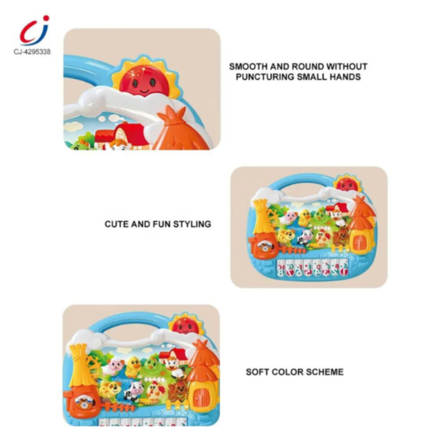 Pian Muzical Interactiv pentru Copii "Animal Musical Piano"