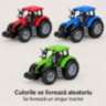 Tractor de jucărie cu inerție și capotă mobilă