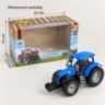 Tractor de jucărie cu inerție și capotă mobilă
