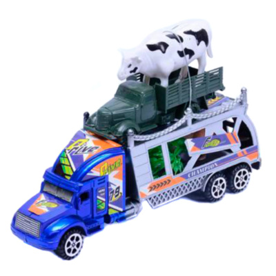 Camion cu Trailer și Animale, 23cm | image