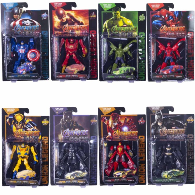 Super Eroi Transformabili în Mașină