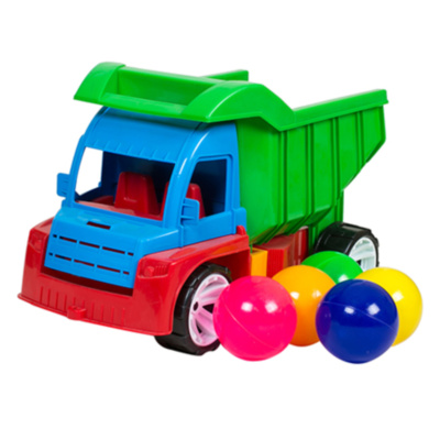 Camion Încărcat cu Bile Colorate, 36cm | image