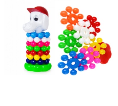 Piramida Cățel Multicoloră, 28cm  | image