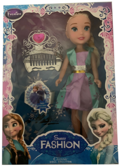 Păpușa Frozen Elsa cu Diademă | image