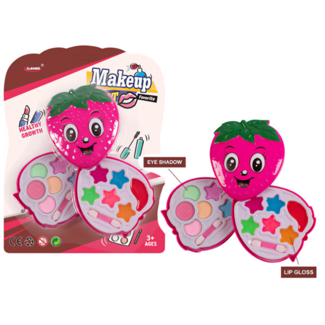 Set de Machiaj pentru Fetițe - Cutie Căpșună Interactivă