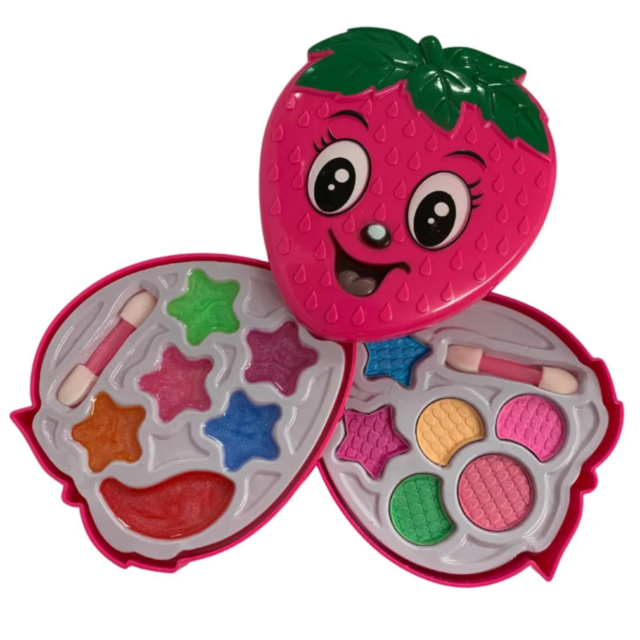 Set de Machiaj pentru Fetițe - Cutie Căpșună Interactivă