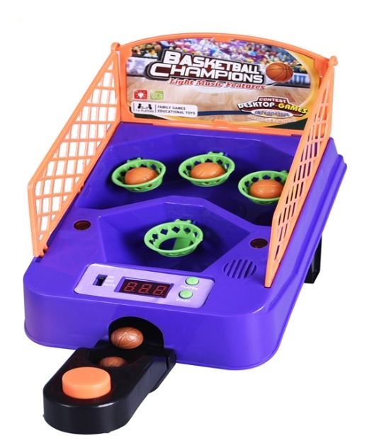 Joc de Baschet Interactiv cu Lansator de Mingi