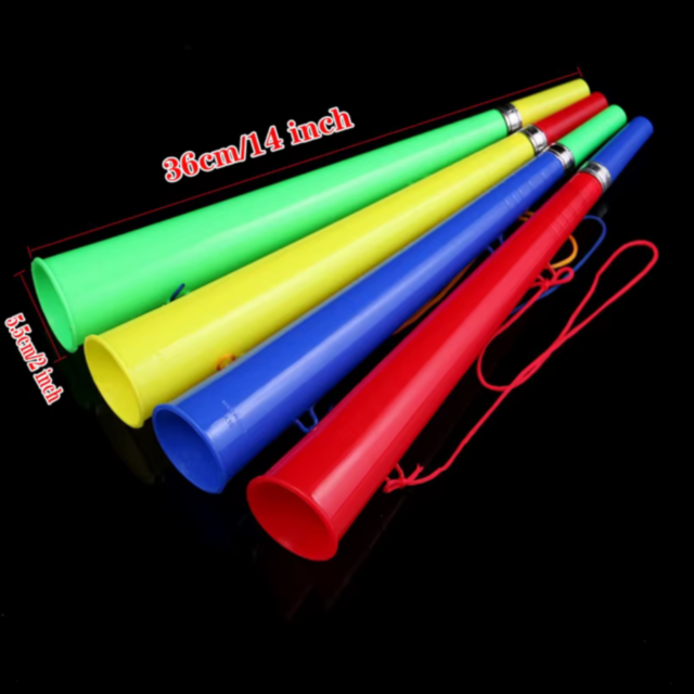 Vuvuzelă Colorată 36 cm - Gălăgie și Energie la Maxim (culoare aleatorie)